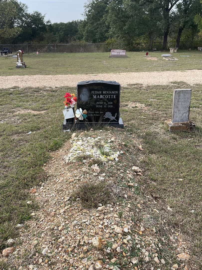 Judah Benjamin Marcotte's grave. Photo 2