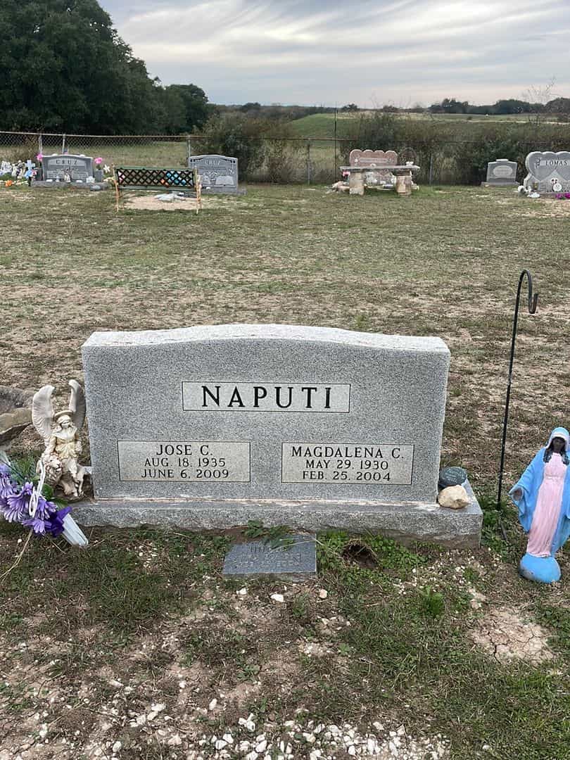 Jose C. Naputi's grave. Photo 2