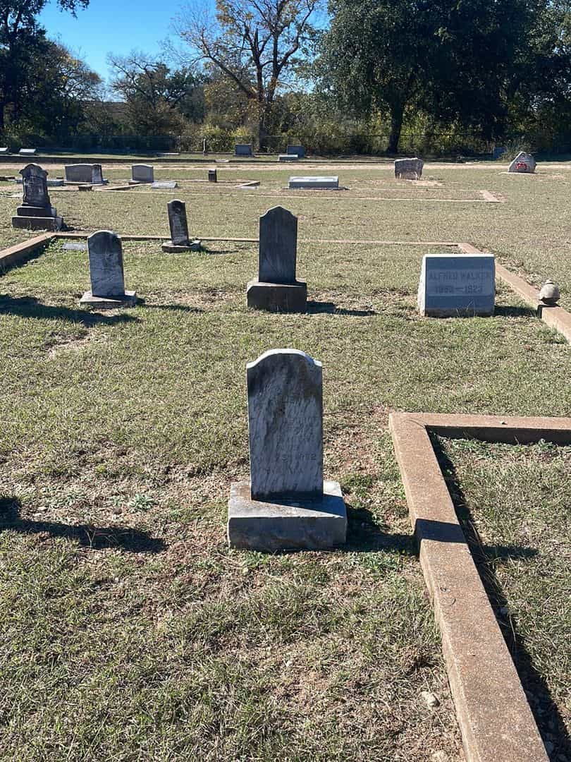 Allen George's grave. Photo 2