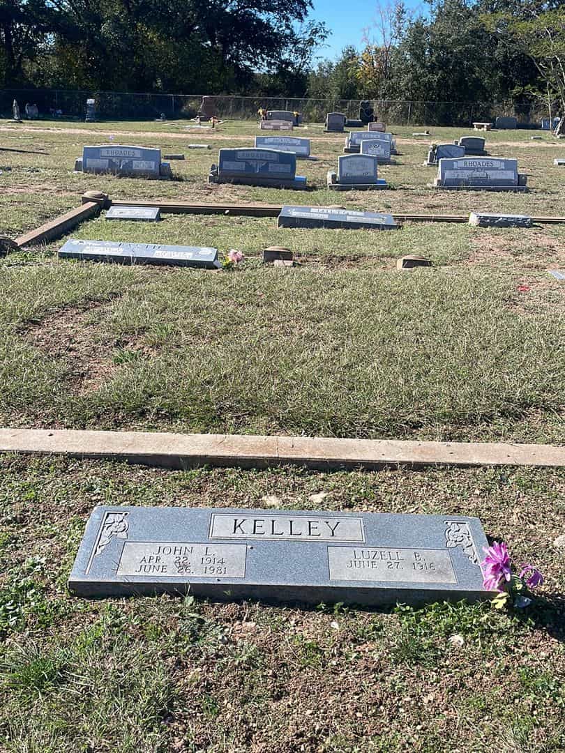 John L. Kelley's grave. Photo 2
