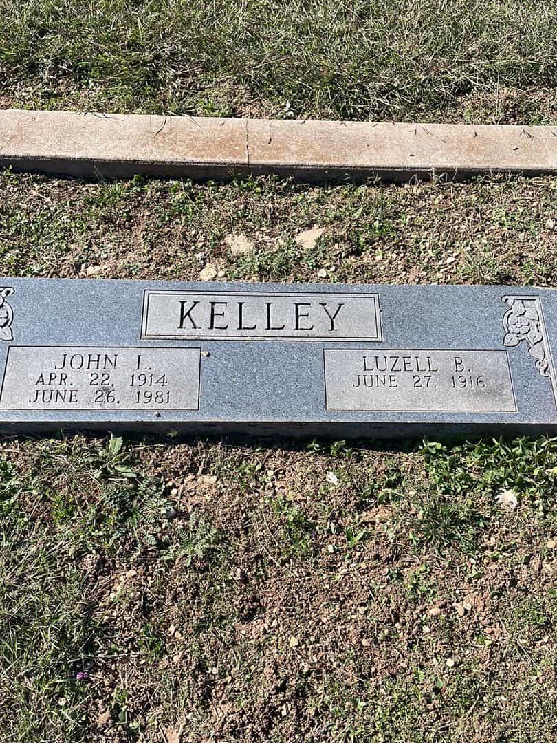 John L. Kelley's grave. Photo 1