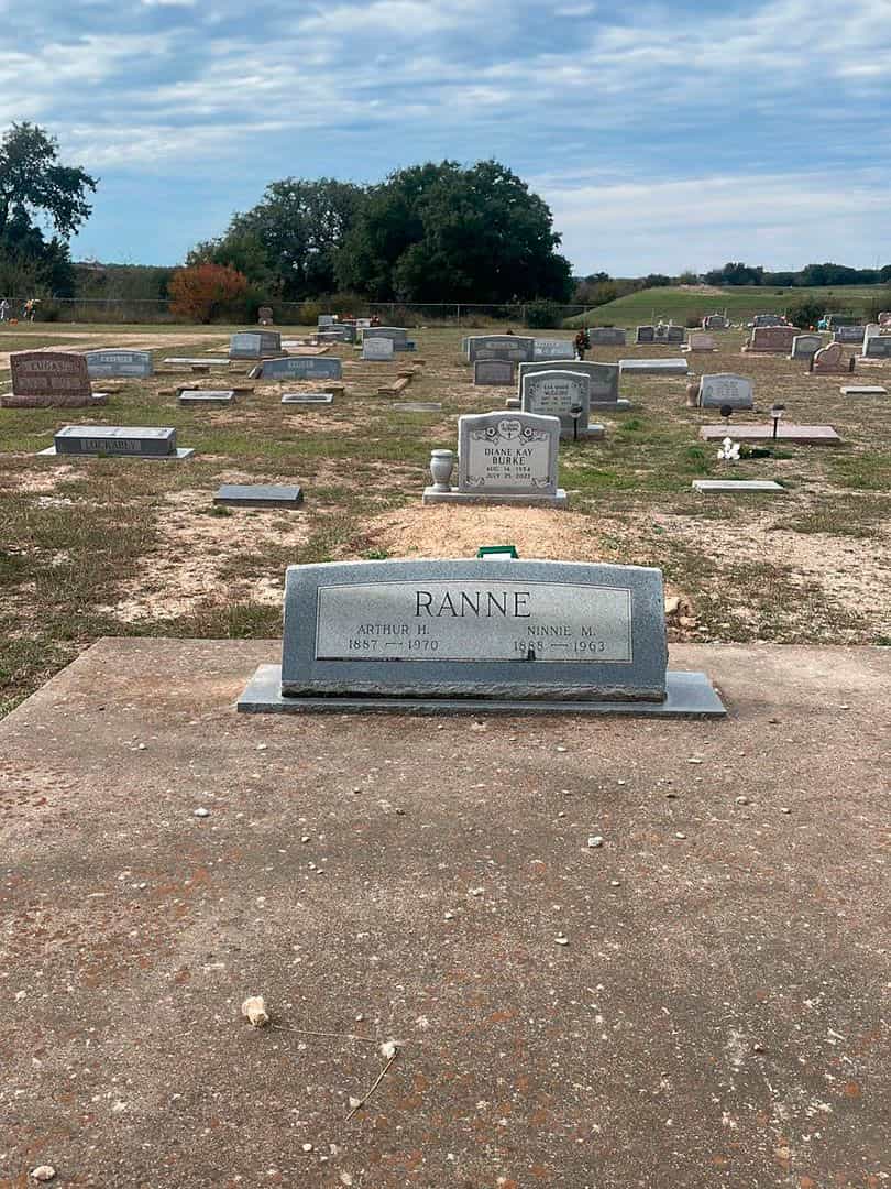 Ninnie M. Ranne's grave. Photo 2