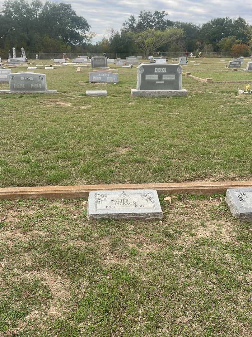 Walter J. Jackson's grave. Photo 2
