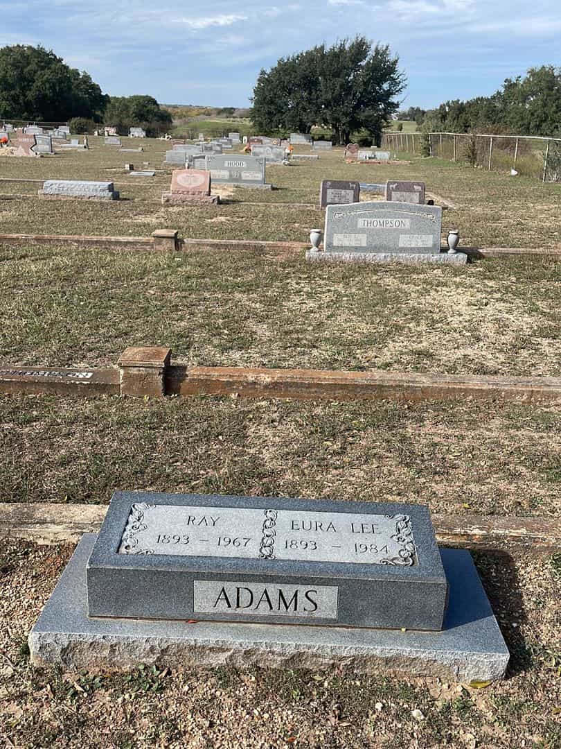 Ray Adams's grave. Photo 2