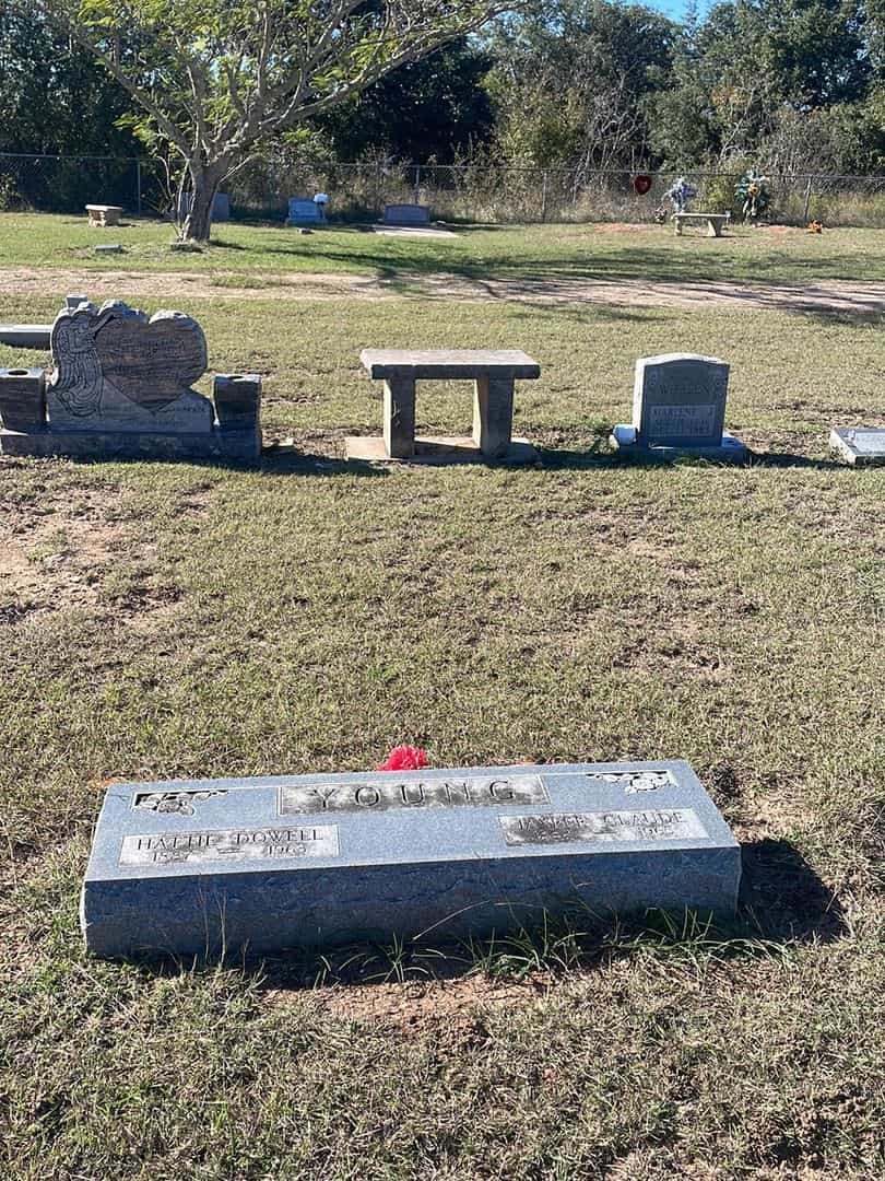Jasper Claud Young's grave. Photo 2