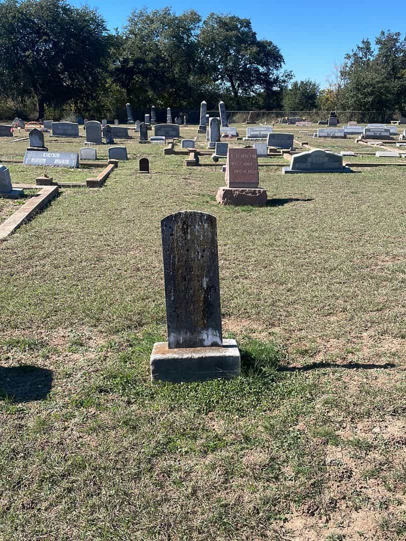 W. L. Bailey's grave. Photo 2