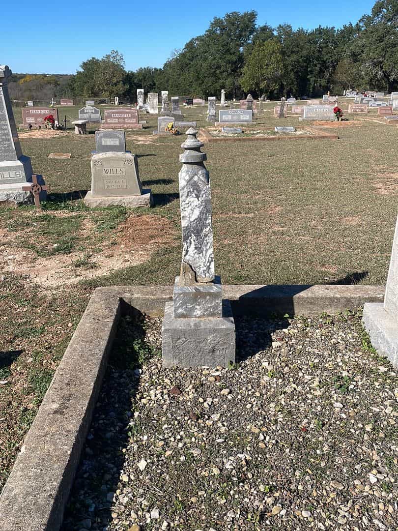 Jones P. Sanderford's grave. Photo 2