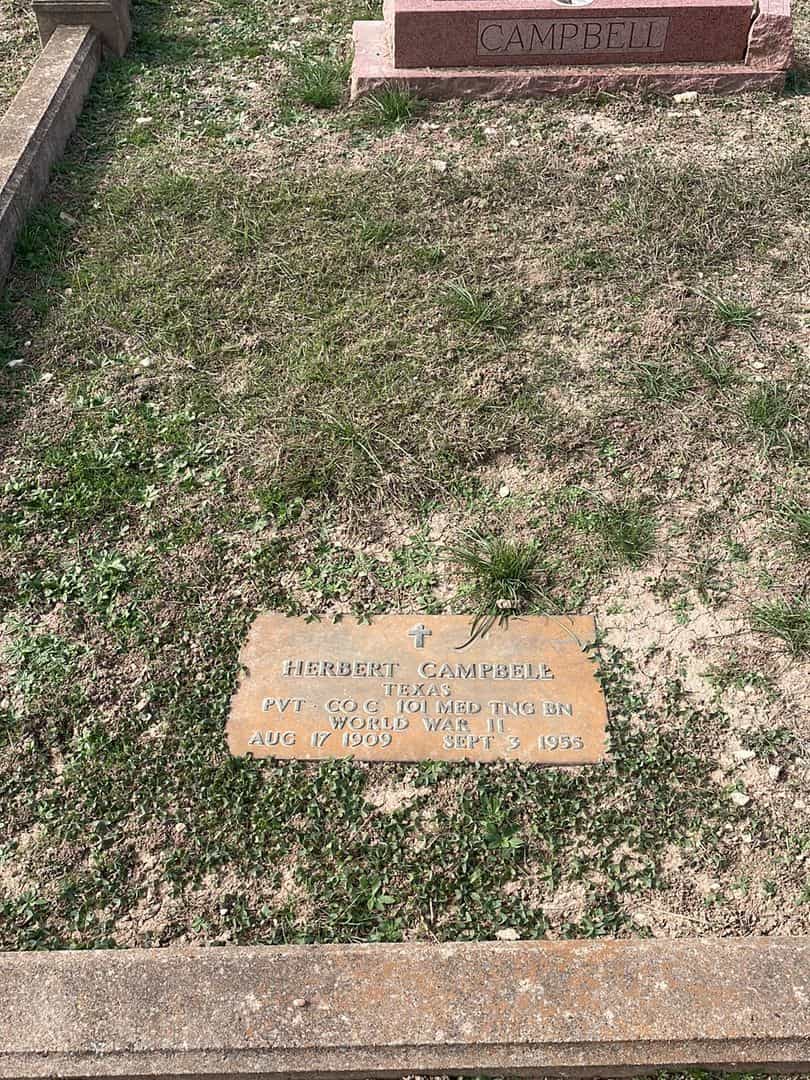 Herbert Campbell's grave. Photo 3