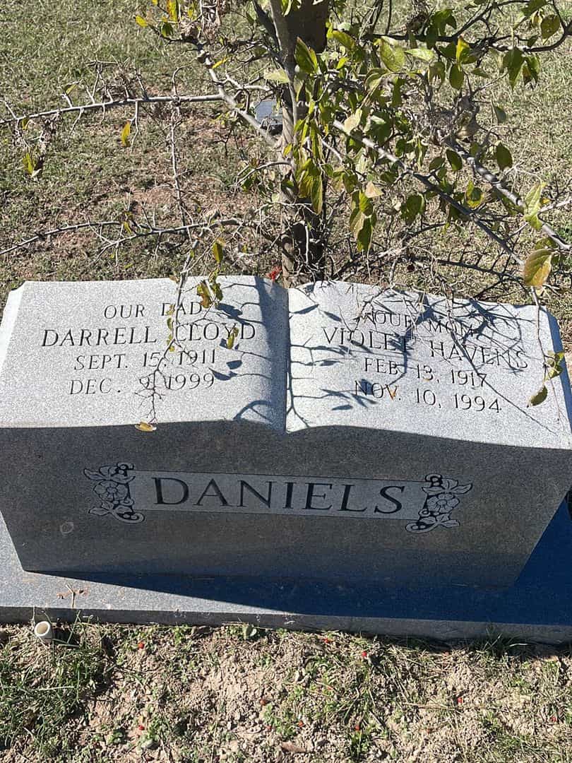Darrell Lloyd Daniels's grave. Photo 1