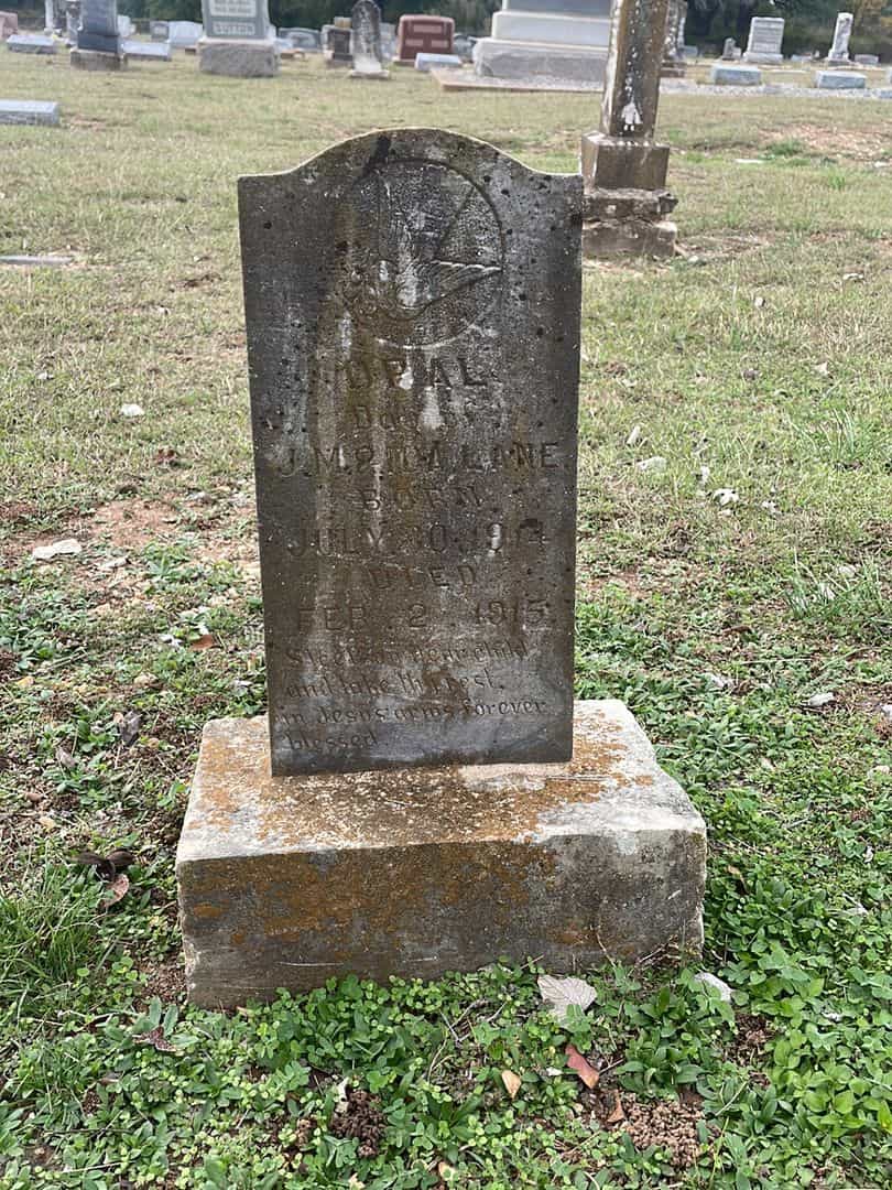 Opal Lane's grave. Photo 1