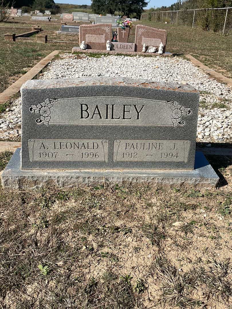 Adrian Leonard Bailey's grave. Photo 1