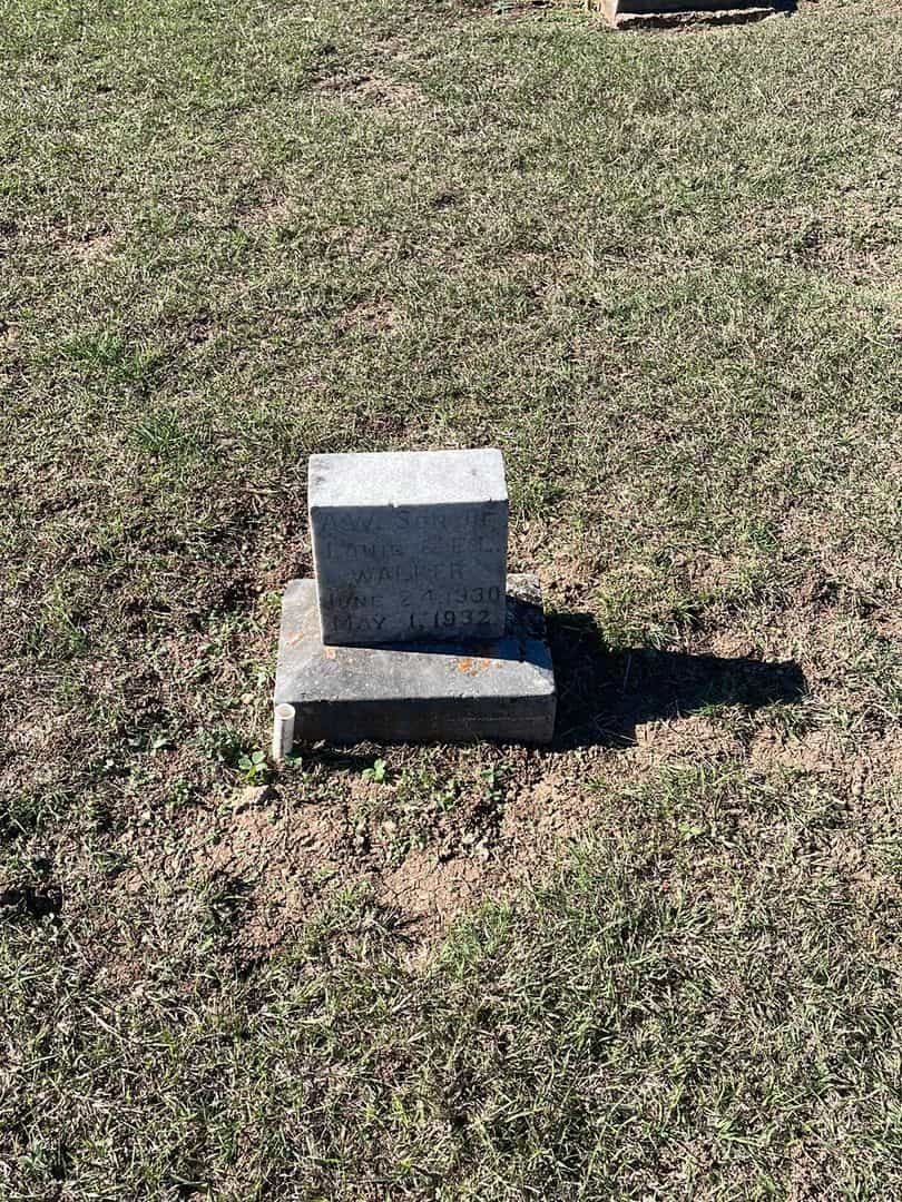 A. W. Walker's grave. Photo 1