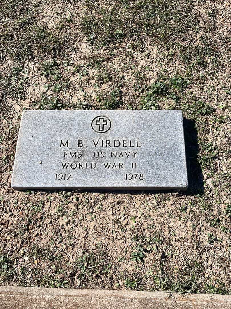 M. B. Virdell's grave. Photo 3