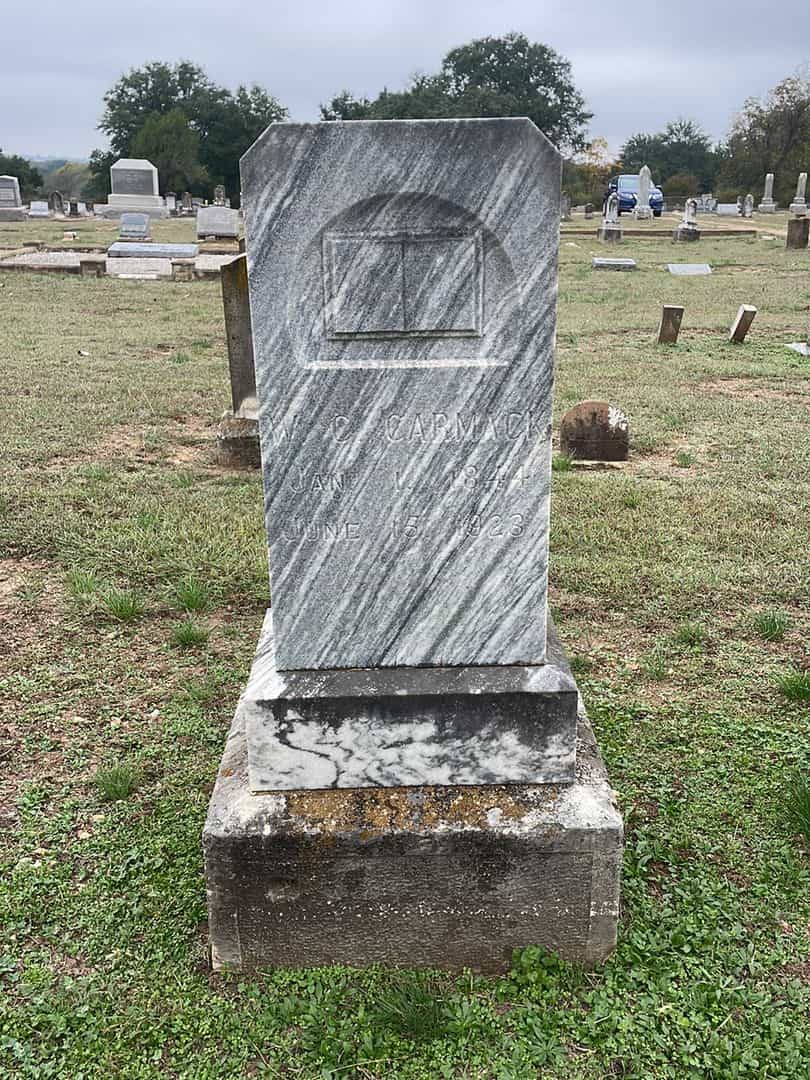 W. C. Carmack's grave. Photo 1