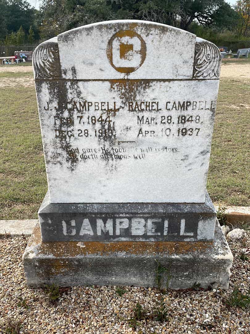 J. J. Campbell's grave. Photo 1