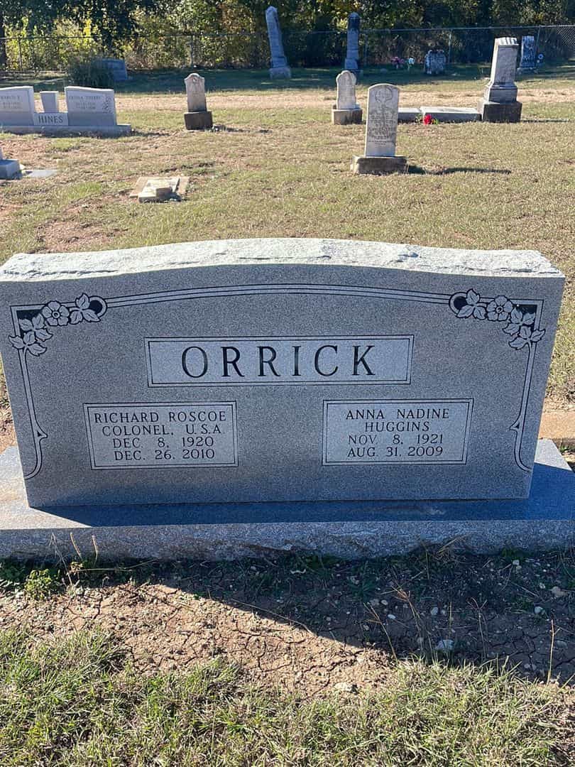 Richard Roscoe Orrick's grave. Photo 1