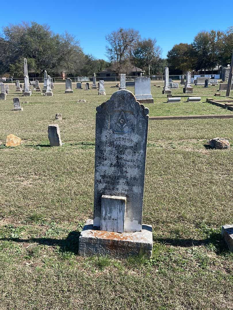 Wm. W. Mabry's grave. Photo 2