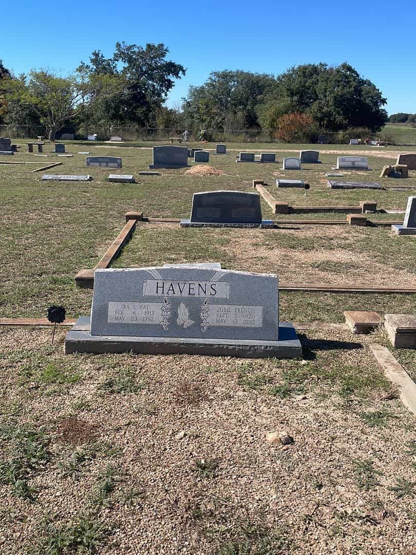 Ira L. "Pat" Havens's grave. Photo 2
