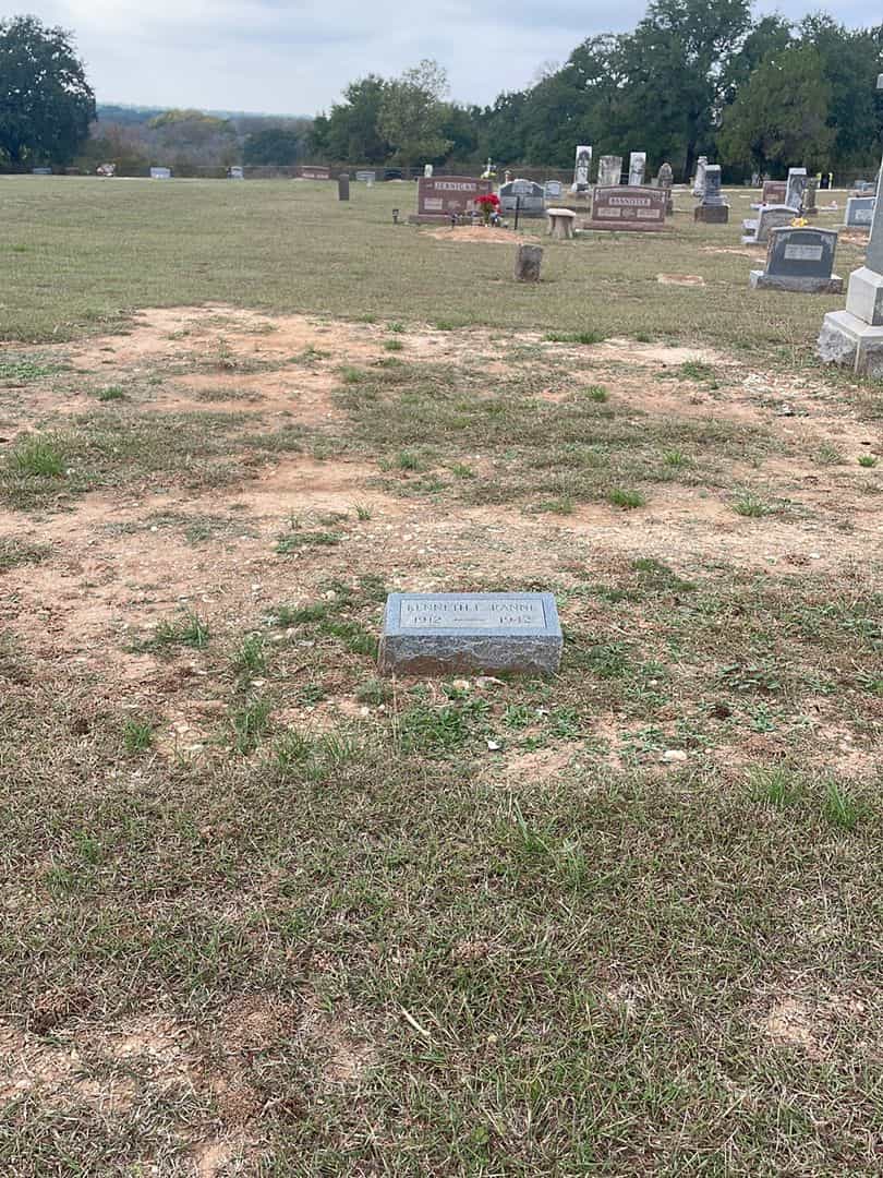 Kenneth E. Ranne's grave. Photo 2