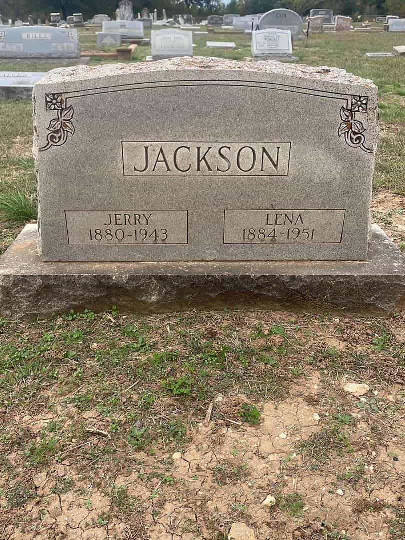 Jerry Jackson's grave. Photo 1