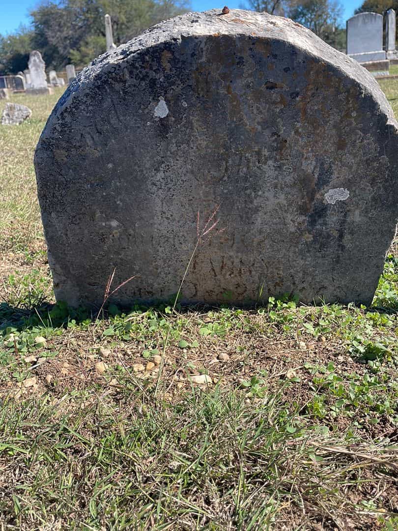 Clara A. Mabry's grave. Photo 1