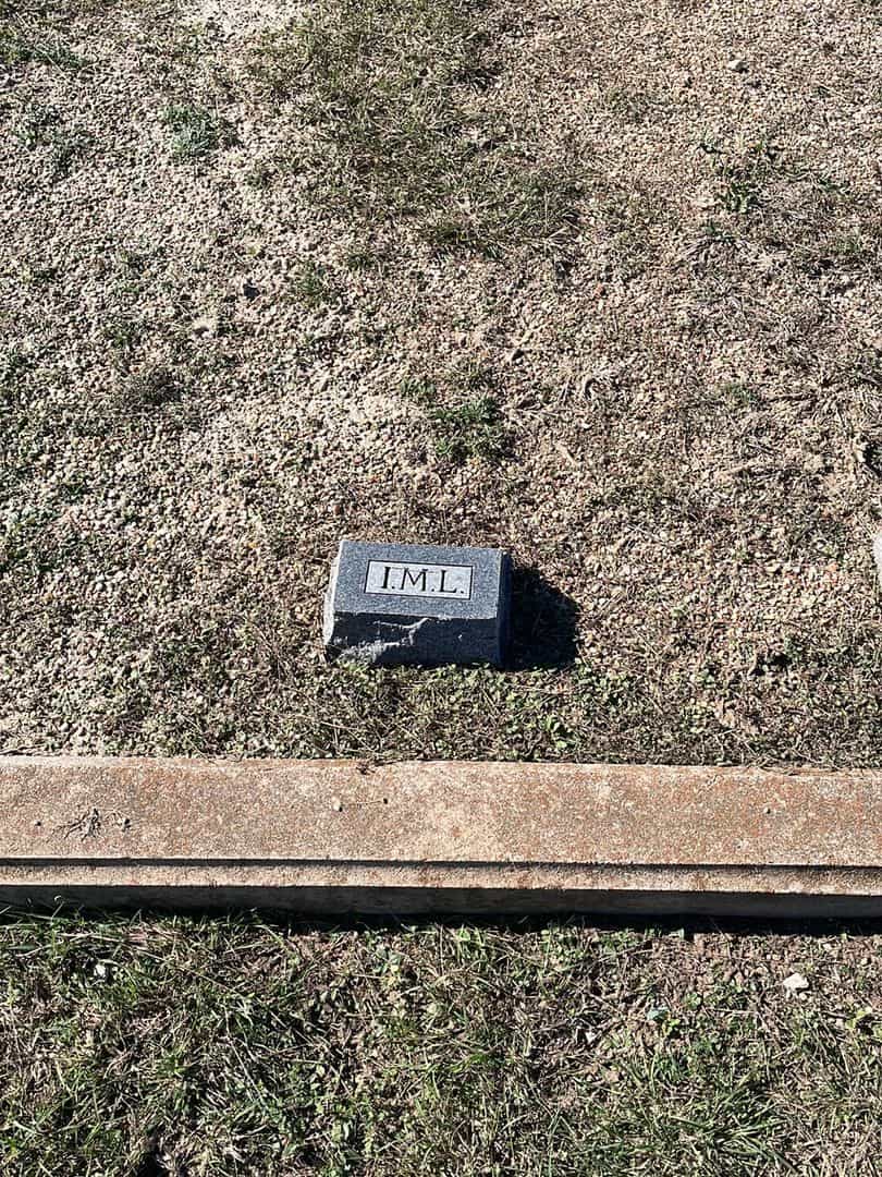 Ida M. Lane's grave. Photo 3
