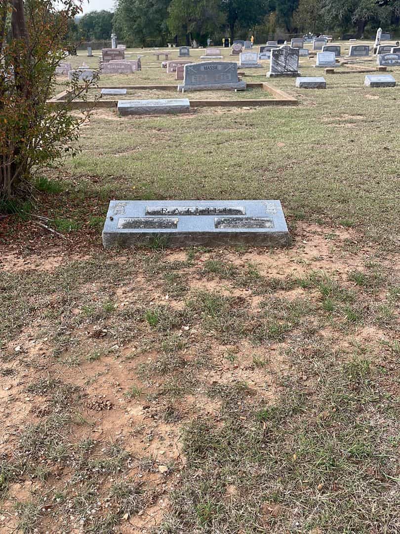 Addie Jane Ratliff's grave. Photo 2