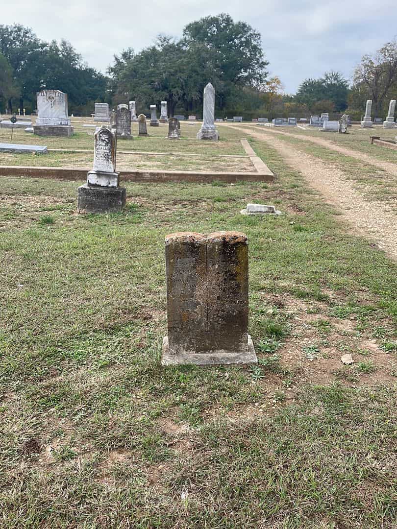 James Monroe Orsborn's grave. Photo 2