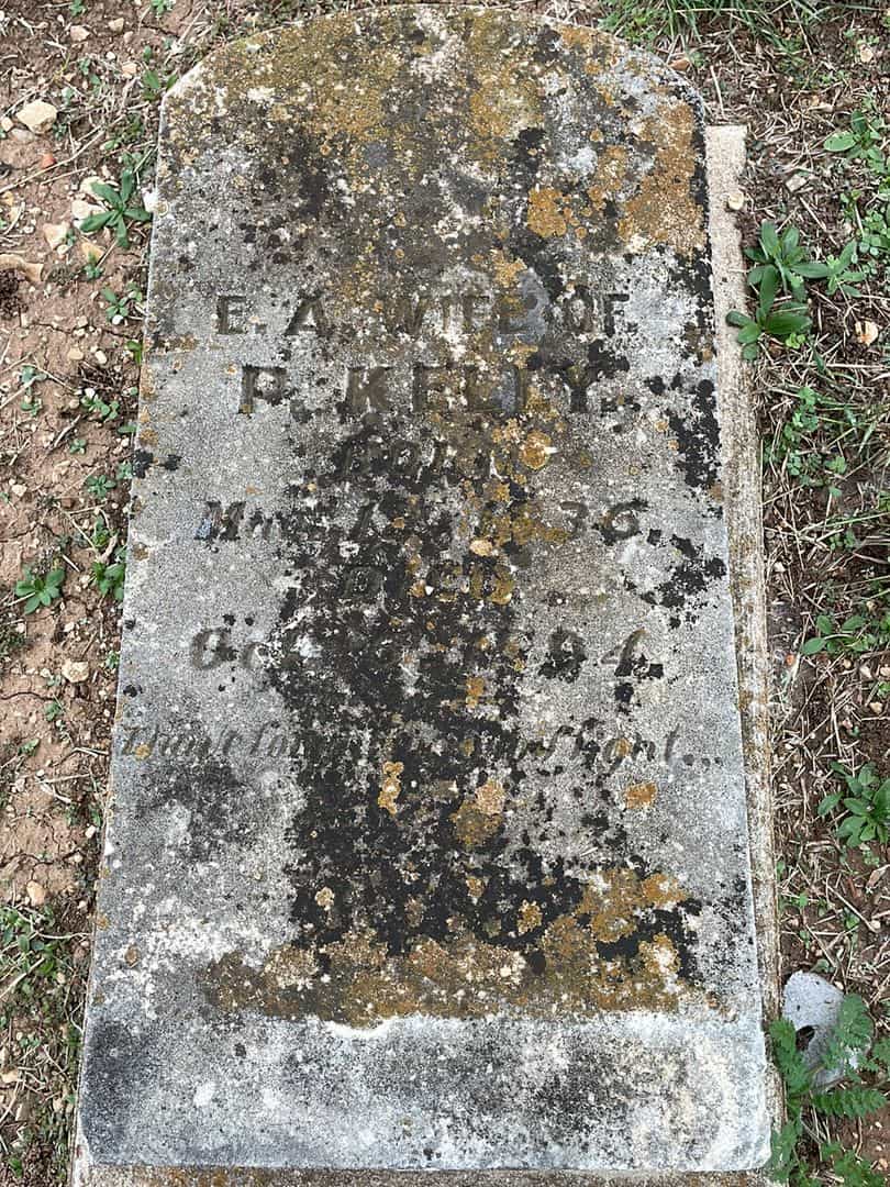 E. A. Kelly's grave. Photo 1