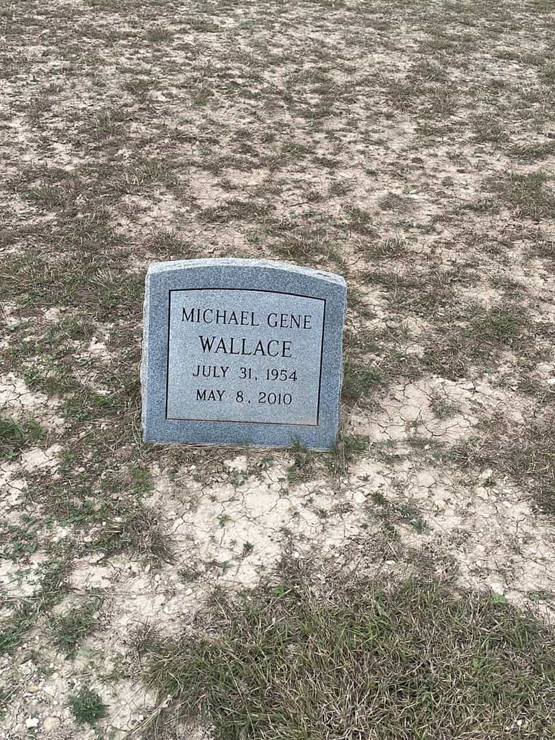 Michael Gene Wallace's grave. Photo 1