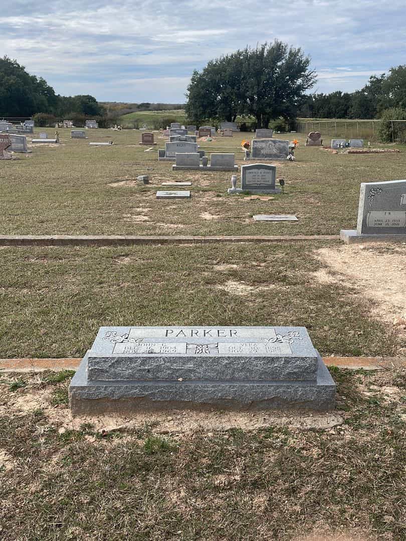 John C. Parker's grave. Photo 2