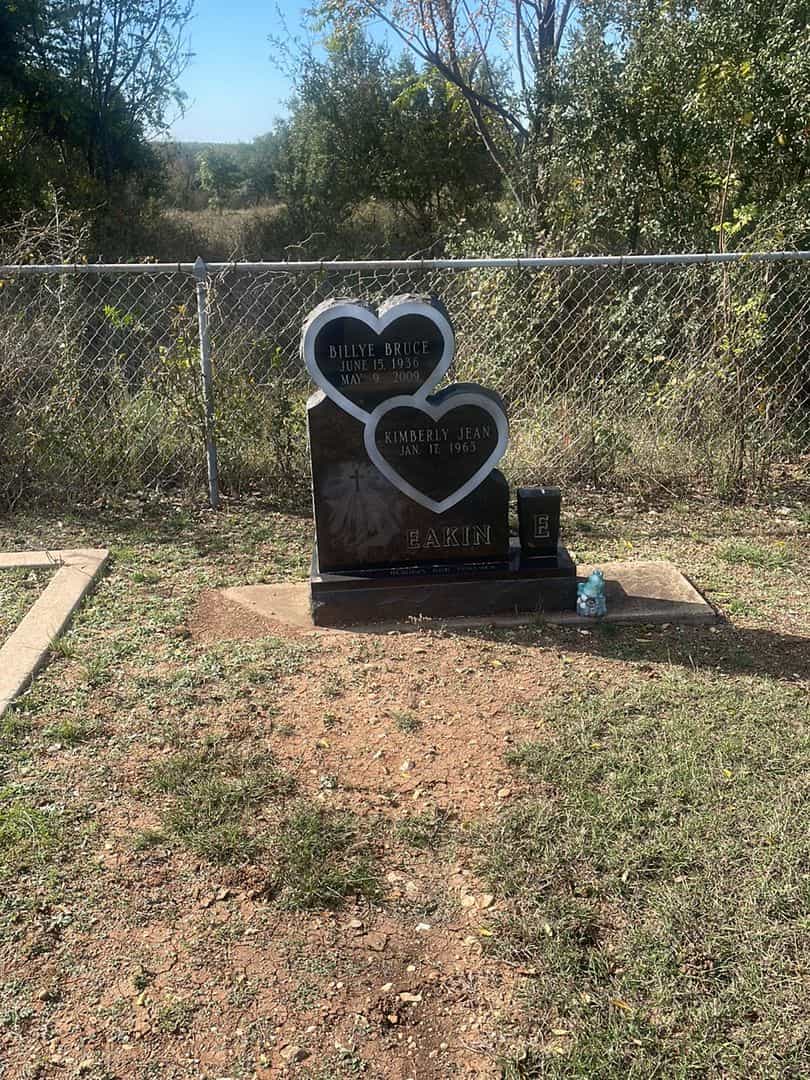 Billye Bruce Eakin's grave. Photo 2