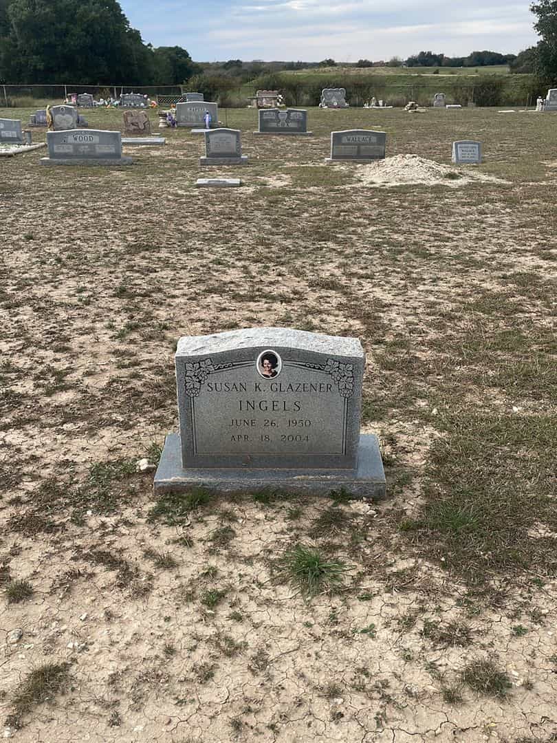 Susan K. Glazener Ingels's grave. Photo 2