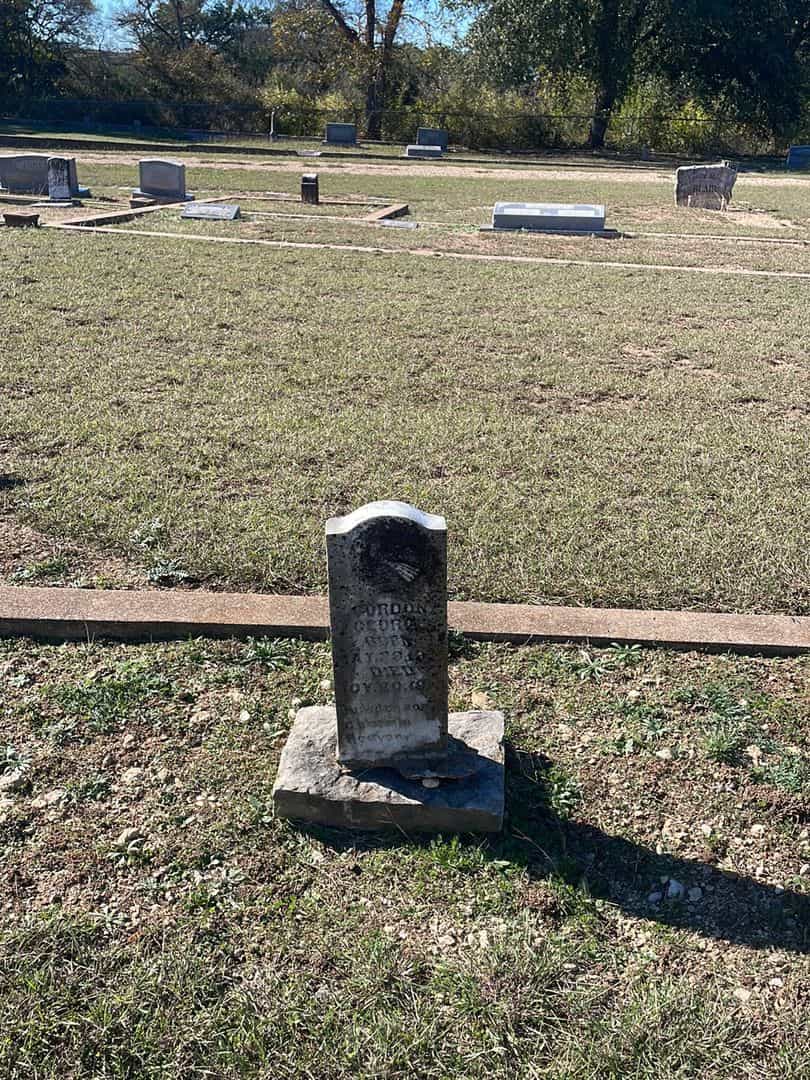 Gordon George's grave. Photo 2