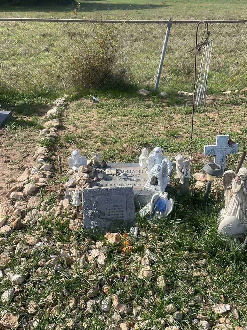 Martha Mantel's grave. Photo 2