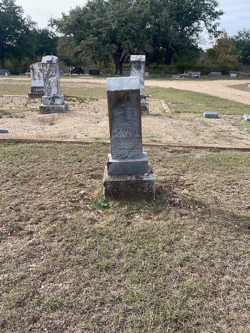 A. H. Parker's grave. Photo 2