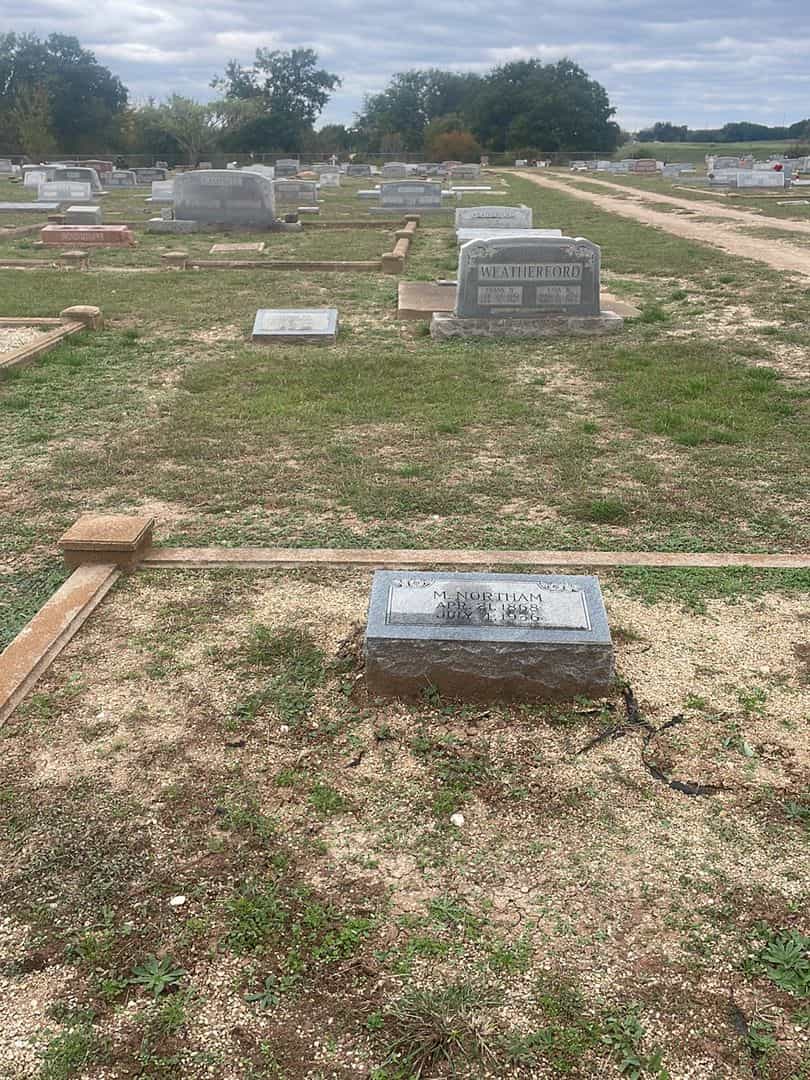 M. Northam's grave. Photo 2