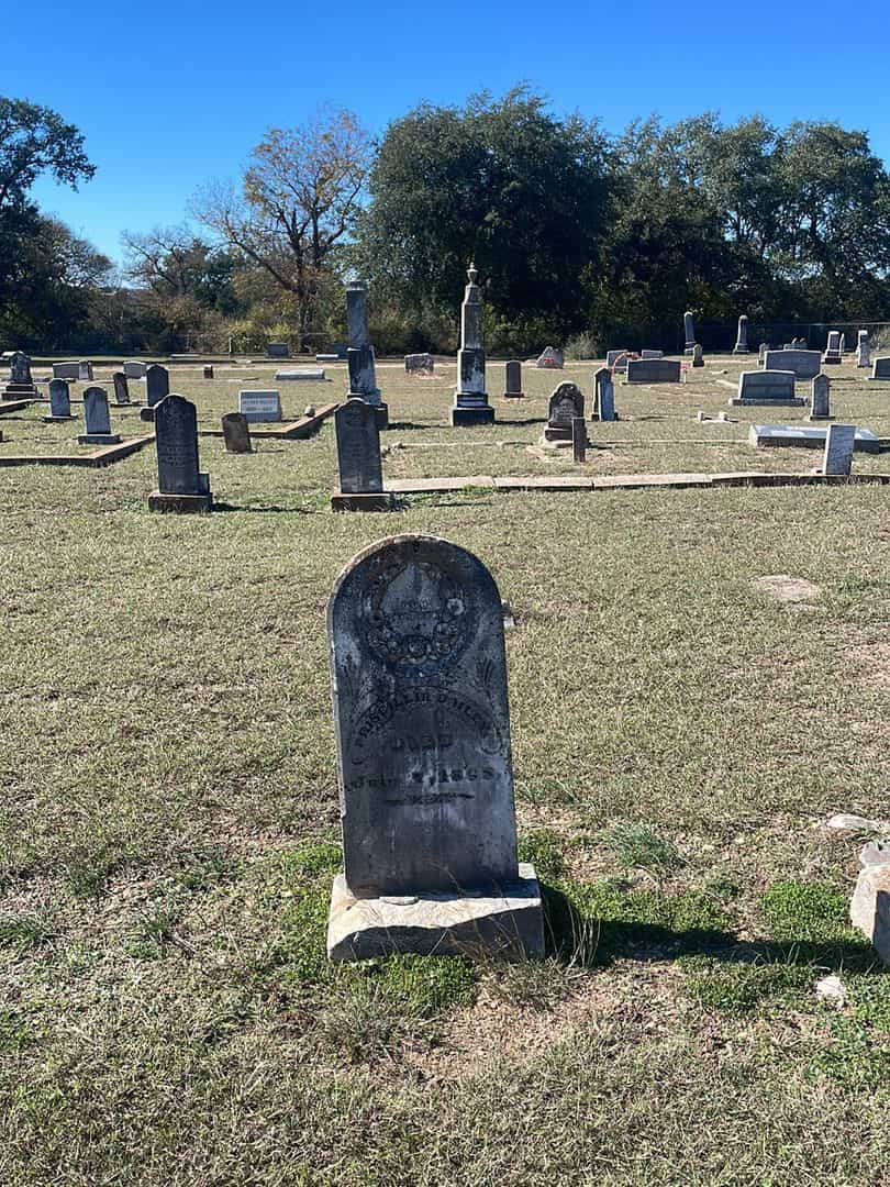 Priscillia Bailey's grave. Photo 2