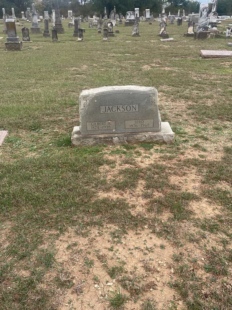 Gilbert A. Jackson's grave. Photo 2