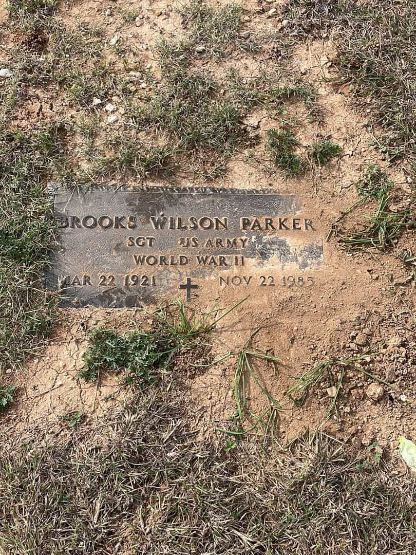 Brooks Wilson Parker's grave. Photo 3