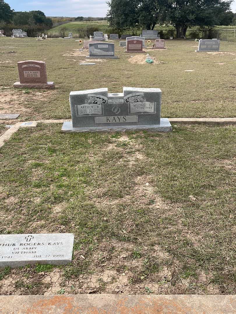 Arthur R. Kays's grave. Photo 2