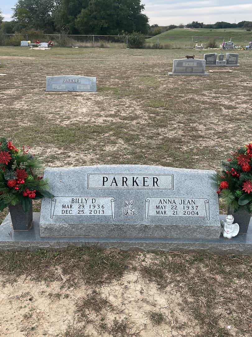 Billy D. Parker's grave. Photo 2