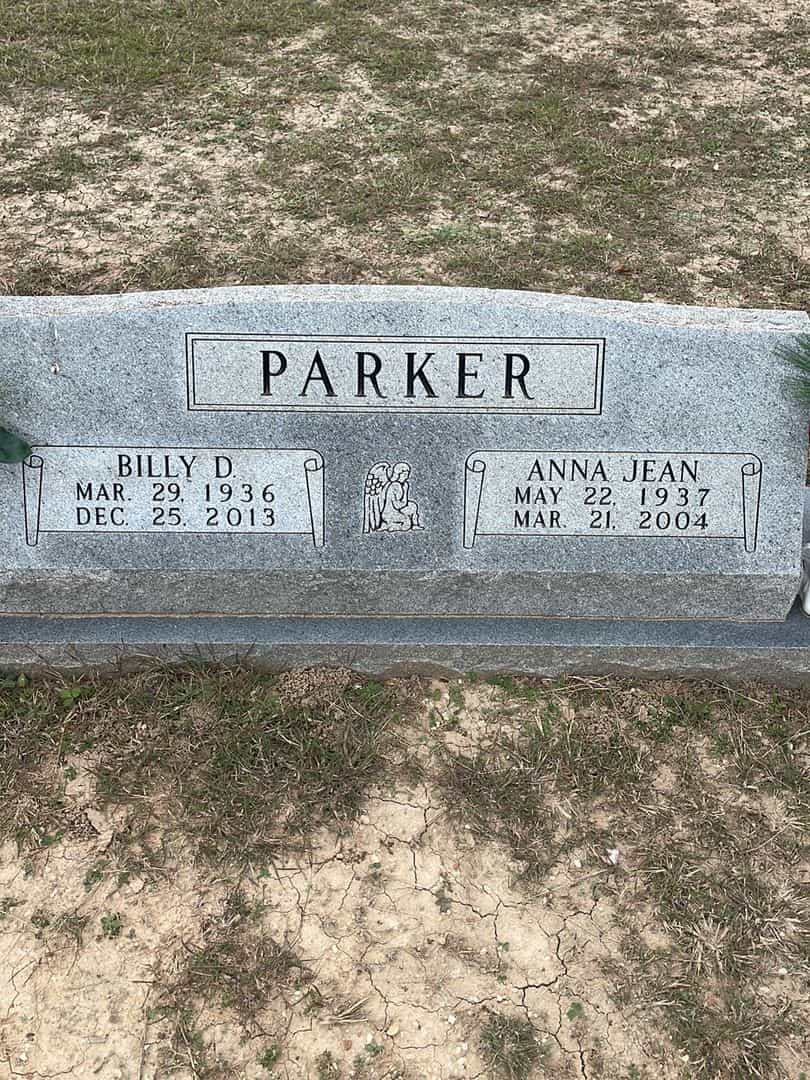 Billy D. Parker's grave. Photo 1