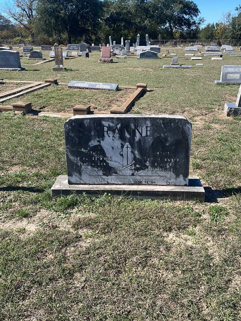 Edwin Bridges Ranne's grave. Photo 2