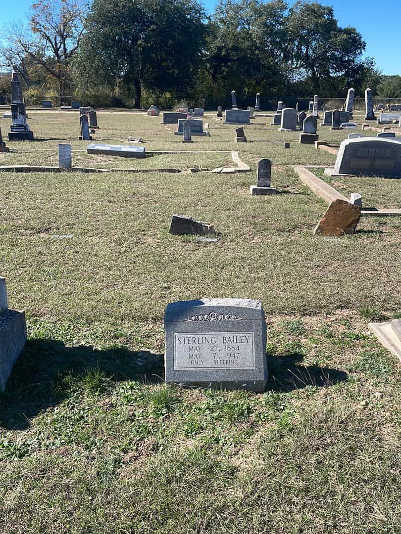Sterling Bailey's grave. Photo 2