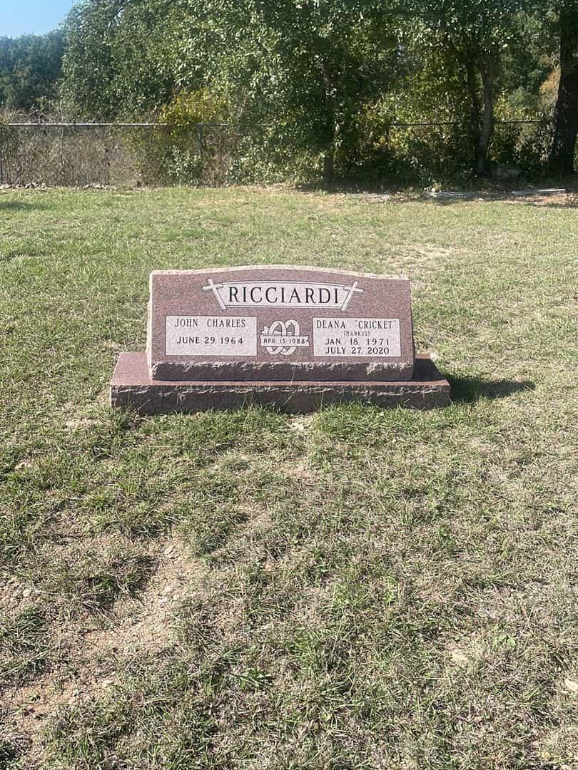 Deana "Cricket" Hankus Ricciardi's grave. Photo 2