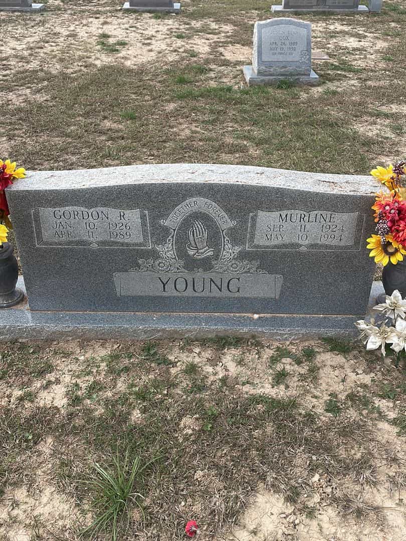 Murline Young's grave. Photo 1