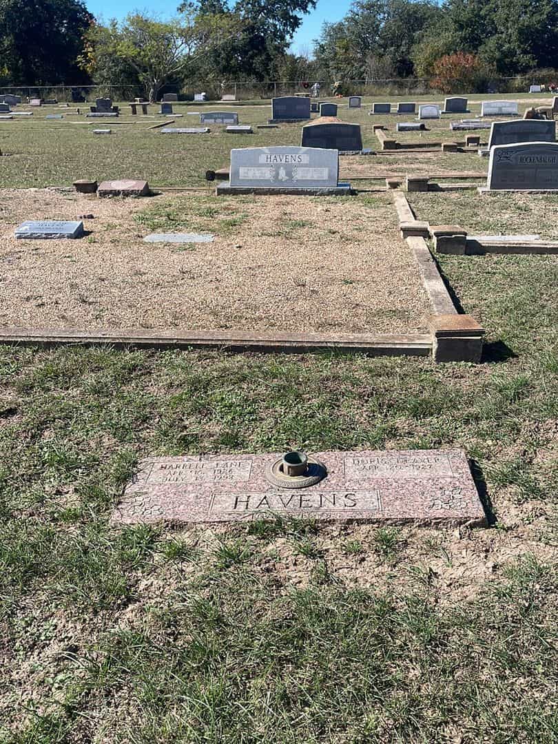 Harrell Lane Havens's grave. Photo 2
