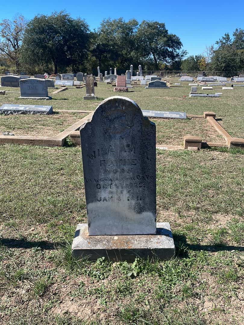 William A. Ranne's grave. Photo 2