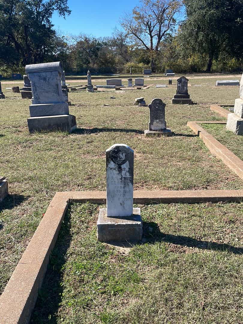 Rogers F. George's grave. Photo 2